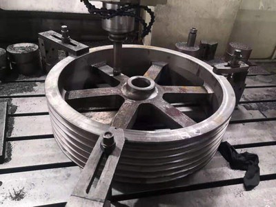 large size V belt pulley wheel large size V belt pulley wheel