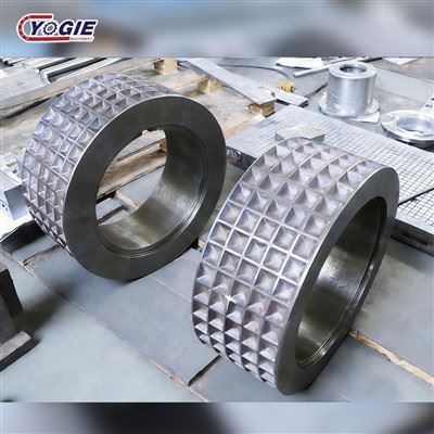 shell roller briquetting